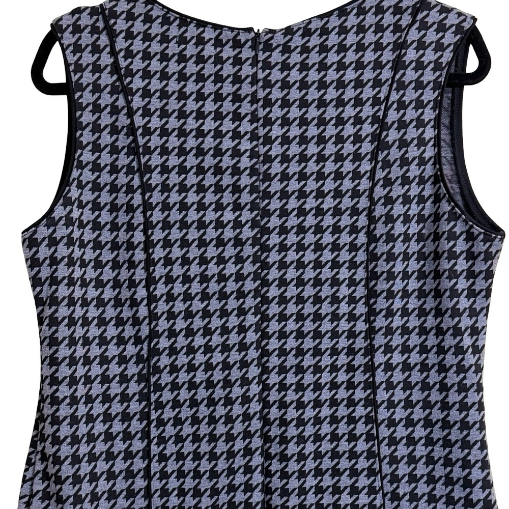 F&F Clothing Gray & Black Houndstooth Sleeveless Career Dress Size XXL - Picture 9 of 16
